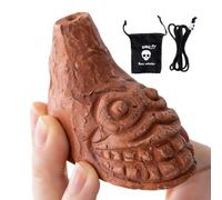 Scary Human Sounding Pottery Horn, Loud Terrifying Scream Sound with Haunting Tone, Halloween Prank Accessory, Stage Performance Prop, Fun Gag Toy for Carnival Party
