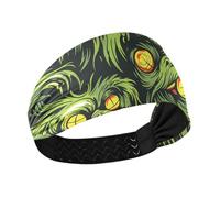 Scary Living Dead Halloween - Diademas suaves que absorben la humedad para mujer, diademas elásticas para mujer, para baloncesto, yoga, voleibol, tenis, accesorios para cabello de mujer