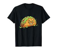 Scary Taco Monster Nacho Horror Comida Picante Camiseta