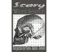 Scary Word Search Puzzle Book: with easy to read print about Creepy, Dreadful, Eerie things and more...