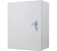 Scatola di giunzione in acciaio inossidabile impermeabile IP67, contenitore elettrico antipolvere da parete per progetti fai da te, 500x400x200 mm, scatola di distribuzione elettronica durevole.