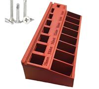 Scatola Per Bulloni E Ferramenta - Portatile Per Stampa 3D Di Precisione, Soluzione Pers Riporre Piccoli Pezzi | Pers Officina, Elettronica, Ferramenta E Ferramentaa Perr Edilizia