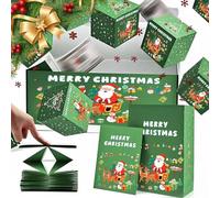 Scatola Sorpresa, Scatola Di Un'esplosione Sorpresa, 10 Pezzi Scatola Di Distributore D'argento Scatola Di Natale Rebondissant, Per L'anniversario, Natale, Anniversario (#A)