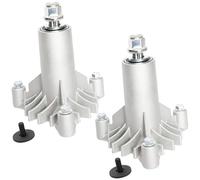 SCBHWJ 130794 AYP130794 532130794 539110158 128285 285-456 128774 Conjunto de mandril de husillo compatible con AYP Craftsman Poulan Oregon 82-225 PR1742STF WET177742 42ST Húmedo 2242STC, paquete de 2