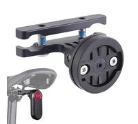 SCBOY Soporte Garmin Bicicleta para el Radar de Marcha atrás y la luz Trasera Garmin Varia rtl515/500/510/RVR315 Ángulo Ajustable Se instala Debajo del cojín del sillín