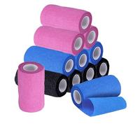 SCBOY Tape crossfit 12 Rollos Esparadrapo deportivo 10cmx4,5m Multicolor venda cohesiva tape vendaje deportivo,Para Estiramientos Atletas Muñeca Tobillo, Animal vendas autoadhesivas