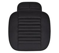SCBSTKBGGW Coche Juego Fundas Asiento para Civic para Accord para City para CRV para Jazz para Odyssey Funda Asiento Coche Cuero PU Cojín Accesorios Soporte Protector(Black 1 Seat)