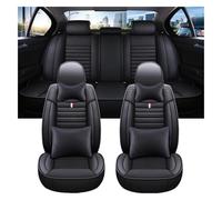 SCBSTKBGGW Coche Juego Fundas Asiento para Fiat para Tipo Protección Interior Detalles Modelos Funda Cojín Soporte Asiento Coche(Black 5 Seat,SE)