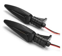 SCBSTKBGGW Luz Señal Giro Moto para Triumph para Daytona 675 para Tiger 900 Luz De Señal Giro Motocicleta LED Indicadores Intermitentes Flujo Secuencial En Funcionamiento