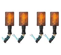 SCBSTKBGGW Luz Señal Giro Moto para XT550 1982-1983 para XT600 1984 1985 1986-1989 Luces Intermitentes Motocicleta Freno Trasero Señal De Giro Lámparas Ámbar(4PCS)