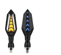 SCBSTKBGGW Luz Señal Giro Moto para Yamaha MT 07-09 TMAX 500 530 Flechas De Motocicleta Luz LED Intermitente Secuencial Luces Intermitentes Flujo Continuo(2pcs Clear)