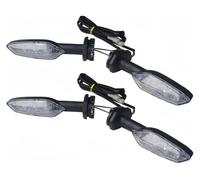 SCBSTKBGGW Luz Señal Giro Moto para Yamaha YZF R15 R25 R3 R125 MT-25 MT-03 MT15 MT-15 para M-Slaz 150 Indicadores De Señal Giro Motocicleta Luz Funcionamiento(Clear4pcs)