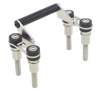 SCBSTKBGGW para BMW para R1200R para R1200RS R1200 RS 2015 2016 2017 Motocicleta Soporte para Teléfono Móvil De Navegación USB Carga Motocicleta Soporte navegación(B)