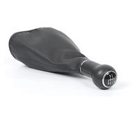 SCBSTKBGGW Para VW Para Polo 6N 6N2 Para Golf 3 MK3 Vento Para Lupo Perilla Cambio 5 Velocidades Con Cuero Pomo Palanca De Cambios(5 speed)