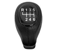 SCBSTKBGGW pomos Palanca Cambios para BMW E34 E36 E38 E39 E46 E53 E60 E61 E63 E64 E83 Cubierta Perilla Palanca Cambios Cuero 6 Velocidades Adaptador Cambio Manual Reemplazo