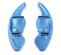 SCBSTKBGGW Volante Coche Paletas Cambios Para Vw Para Golf 6 5 R Para Polo 6R Para GTI Para Tiguan Volante Coche Paletas Cambio Extensión Aleación Accesorios(Blue)