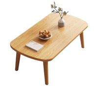 SCBTGKLN Mesa de Centro Plegable, Mesa Centro for Sala de Estar, Mesa de Granja Moderna, Mesa Centro Salon, Portátil, for el Hogar, la Oficina, Multifunción, Montaje sin Herramientas(Yellow)