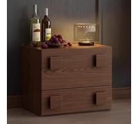 SCBTGKLN Mueble TV, Muebles TV, Soporte for TV de Madera, Centro de Entretenimiento Modular for TV de Madera con Almacenamiento, Mesita de Noche, sin Ensamblaje, for Sala de Estar(Brown)