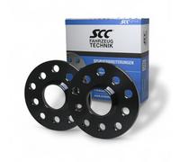 SCC Separadores de ruedas 2x15mm 12206W para Renault 19 Captur Clio CLIO Espace