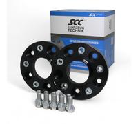 SCC Separadores de ruedas 2x20mm 13216BWS para BMW 1 3 5 6 7 8 X1 Z3 Z4 Z8
