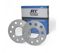 SCC Separadores de ruedas 2x5mm 10219E para Peugeot 1007 106 205 206 206+ 207 20