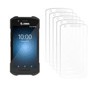 SCDIYEER 5 protectores de pantalla endurecidos para Zebra TC21 TC26 TC210K escáner logístico de código de barras móvil, lector