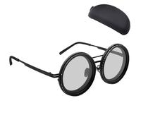 SCDOA Gafas de sol ajustables, gafas de sol polarizadas ajustables, gafas polarizadas redondeadas de 1 a 9 con lentes con filtro Nd(Regular)