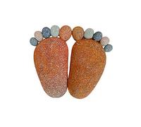 SCDXJ Piedras para El Jardín,Piedra de Paso del Patio de La Decoración del Jardín,Pie de Dibujos Animados Al Aire Libre Baldosa Villa Césped Pie,C