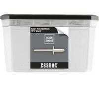 Scell-it SCE00347 Remaches estándar Essbox Aluminio/Acero, Cabeza Ancha, diámetro 4,8 x 12 mm, Caja de 250, EX-94455248122, 8mm x 12 mm