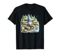 Scene Fishing Accessories For Gnome Lovers And Fishing Dad Camiseta