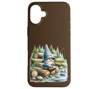 Scene Fishing Accessories For Gnome Lovers And Fishing Dad Carcasa para iPhone 16 Plus