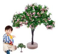 Scenery Trees - Miniature Landscape Layout | Model Train Railroad Scenery Tree | Green Artificial For DIY Projects Decoration | Architecture Building Kit | Diorama Supplies