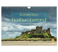 Scenes from Northumberland (Wall Calendar 2026 DIN A4 landscape), CALVENDO 12 Month Wall Calendar: Beautiful landscape photographs from locations in the North East of England