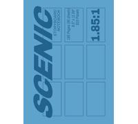 SCENIC 1.85:1 Storyboard Notebook, 8.5x11.69 inches, 180 Pages (90 sheets), 810 Panels
