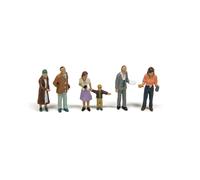 Scenic Accents People Going Places (6) HO Woodland Scenics (Importación USA)