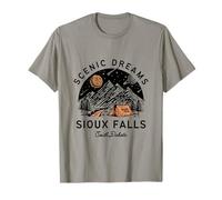 Scenic Dreams Sioux Falls Dakota del Sur al aire libre Camiseta