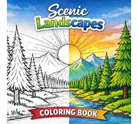 SCENIC LANDSCAPES: COLORING BOOK