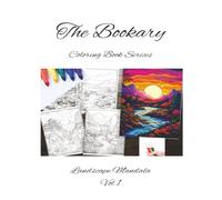 Scenic Mandala Landscapes - Volume 1: Mountains, Valleys & Rivers to Color: The Bookary Coloring Book Series: