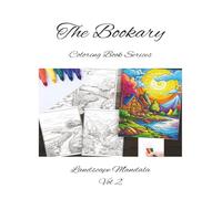 Scenic Mandala Landscapes - Volume 2:: Architecture & Nature from Around the World (The Bookary Coloring Book Series:)