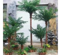 Scenic Palm Tree Artificial Coconut Palm Tree, for Indoor and Outdoor, Garden Office Party Wedding Hotel(3 * 4m)