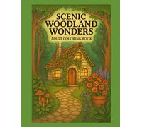 Scenic Woodland Wonders: Adult Coloring Book