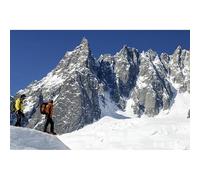 Scenolia - Cuadro sobre Lienzo (60 x 40 cm), diseño de Valle, Color Blanco