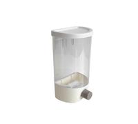 Scent Booster Beads Dispenser - Wall-Mounted Laundry Powder Container | Waterproof Fragrance Bead Storage Box With Measuring Cup | Softener Beads Organizer For Laundry Room, Moisturë-prooƒ And Easy Re