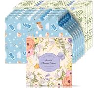 Scent-Hi Carta Profumata per Cassetti, Profumo di Lino e Talco per Bambini Carta Profumata per Armadi per Profumare i Vestiti e Decorare i Mobili, 36.5 * 50 cm