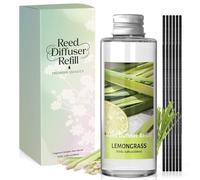 Scent-Hi Difusores Aromáticos, Hierba Limón Aceite Perfumado, 200ml Difusor Perfumado, Ambientador para Dormitorio, Baño Oficina Decoración de Hogar