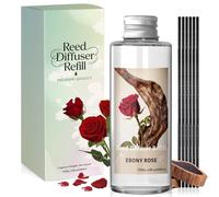 Scent-Hi Recarga de Difusor 200 ml con Varillas Difusoras, Oud Rosa - Ambientador para Casa para Dormitorio, Salón y Baño