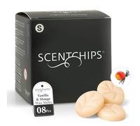 Scentchips® Pastillas de cera aromática de vainilla y mango - Fragancia para el hogar - Cera aromática Melts - Apto para quemadores de cera y quemadores de cera - Afrutado y dulce - 8 unidades - Larga