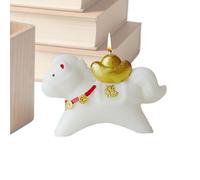 Scented Candle - Chinese New Year Horse Candle, Cultural Aromatherapy Scented Lamps, Auspicious Decoration | for Living Room Dining Table Bathroom Dorm Desktop Women Girls Girlfriend Mother
