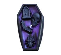 Scented Candles for Home, Gothic Vintage Fall Home Decor, Fragrant Coffin Table Centerpiece for Apartment Birthday Desk Kitchen Party Women making them ideal for all-night party use while adding eleg