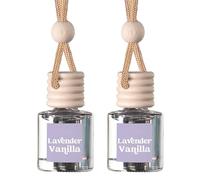 Scented Car Air Freshener, Hanging Car Air Fresheners, Natural Slow-Release Aroma for Auto Interior, Long Lasting Fragrance Fresheners Scents Accessories Cute Car Interior Unisex (A-2)